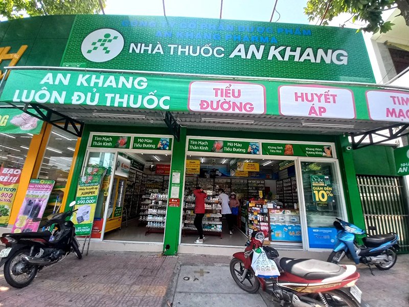 Nhà thuốc An Khang tại 62 Trần Đại Nghĩa, Phường 4, TP. Vĩnh Long, Tỉnh Vĩnh Long (Ngay Bách hóa XANH Ngã Tư Trần Đại Nghĩa-Nguyễn Văn Thiệt)